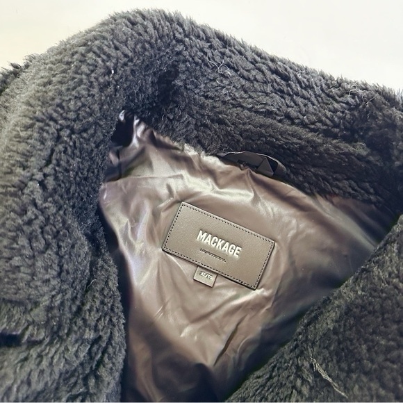 Mackage Rune Moto Sherpa Down Puffer Jacket - Picture 12 of 16